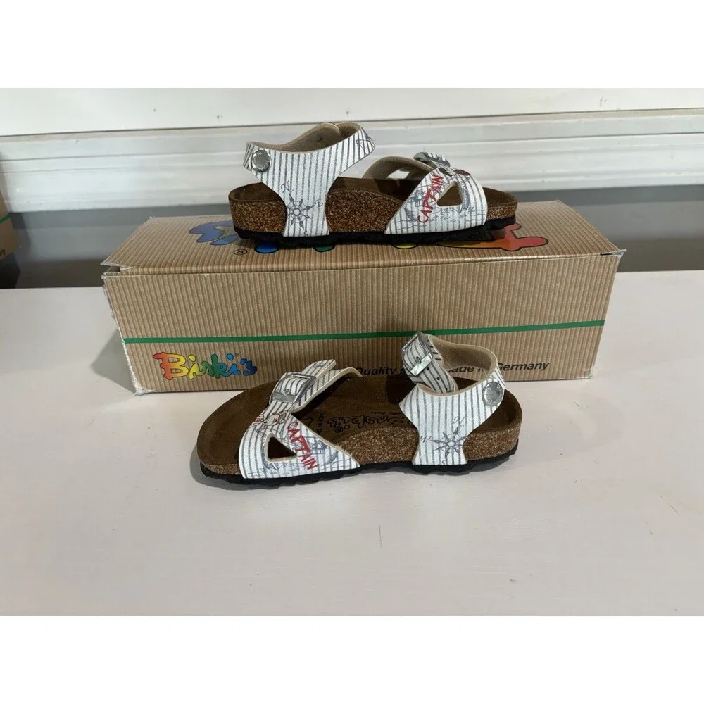 Birkis Tuvalu BF Adjustable Strap Buckle Kids Sandals Size EU26 US C8